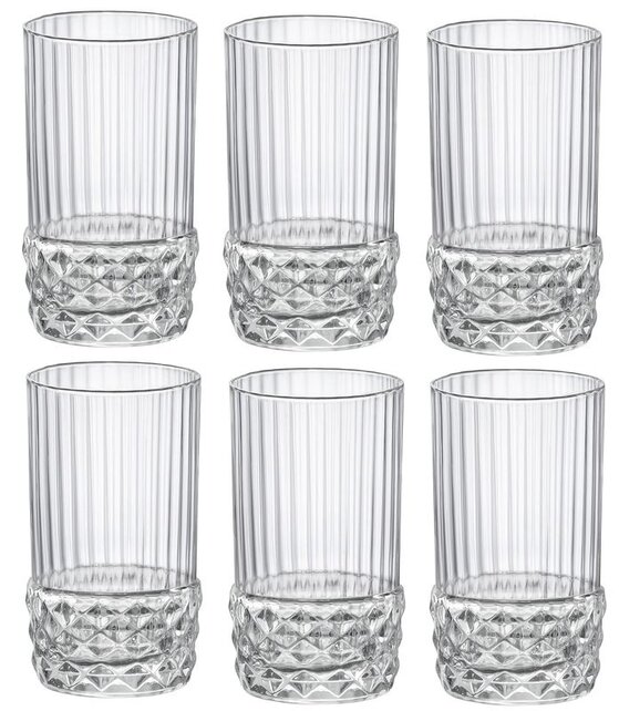 Bormioli Rocco Shot Tumblers America 20's 80 ml - 6 Pieces
