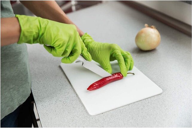 Vileda Disposable Gloves Colors M / L 50 Pcs