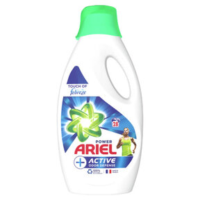 Ariel All in 1 pods liquid laundry detergent caps touch of Lenor