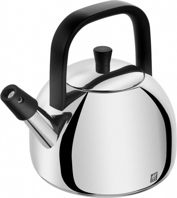 Zwilling Plus Whistling Kettle Round 1.6L Stainless Steel