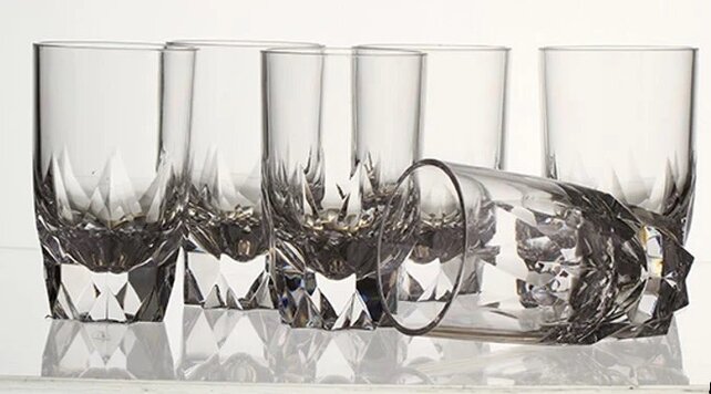 Brillant Plastic Cup Elegant 240ml - 1 Piece