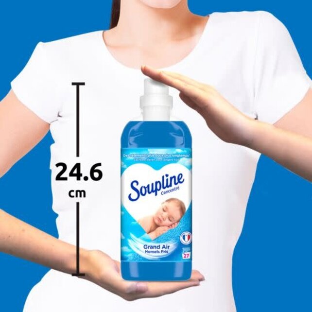 Soupline Weichspüler Grand Air 630 ml – 27 Wäschen