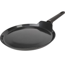 Cosy &Trendy Pannenkoekenpan Full Black - Ø 24cm x 1,8cm - Zwart