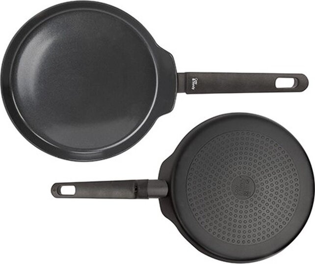 Cosy &Trendy Pannenkoekenpan Full Black - Ø 24cm x 1,8cm - Zwart