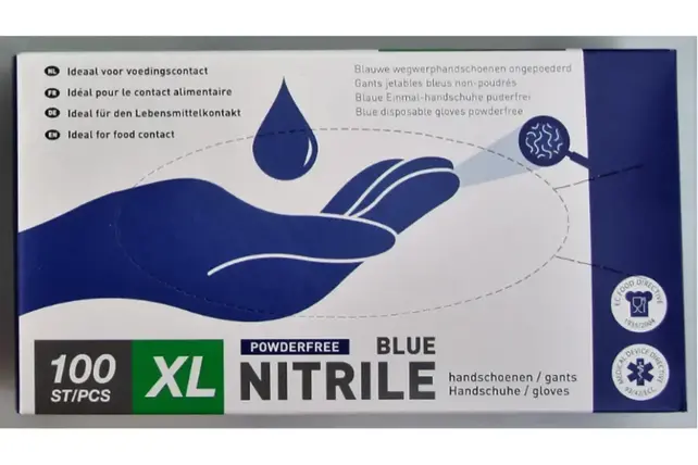 Gants Nitrile 100 Pièces - Heva