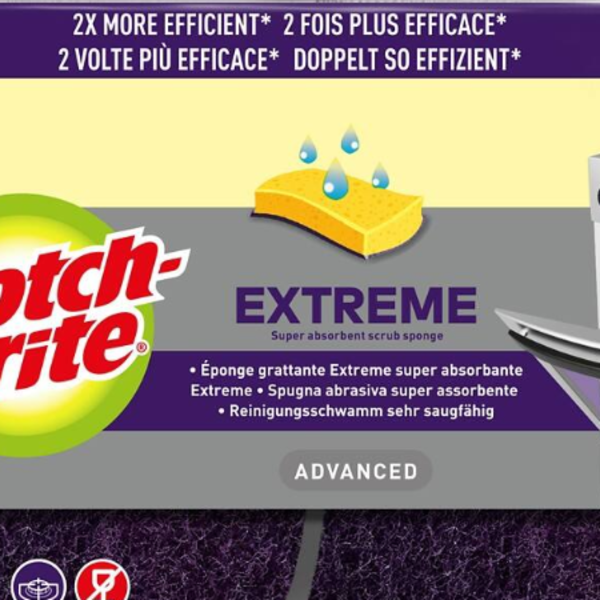 Scotch-Brite® Advanced Extreme Scrub Scour Pad