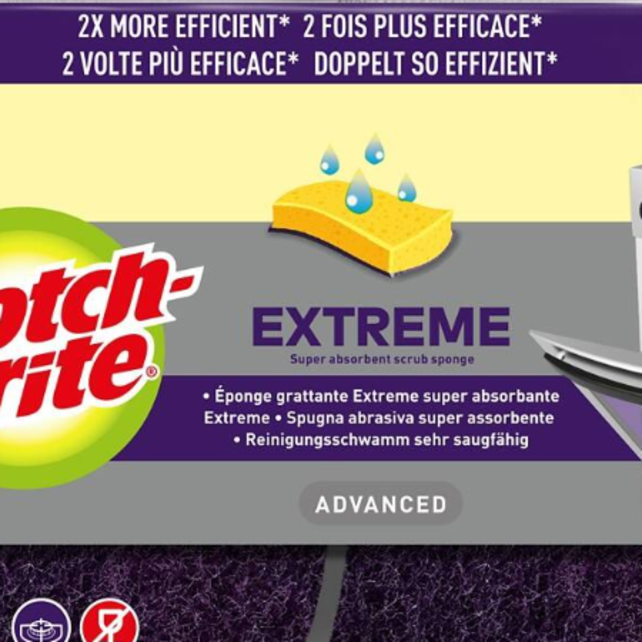 Éponge à récurer Scotch-Brite 2 pièces