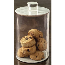 Lucite Luxe Ronde Marmeren Houder - 19 cm