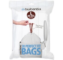 Sacs poubelle Brabantia Perfect Fit - 40/45 L - Code L - 30 pièces