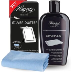 Set Silver Polish + Silver Duster Silver Cleaning Cloth