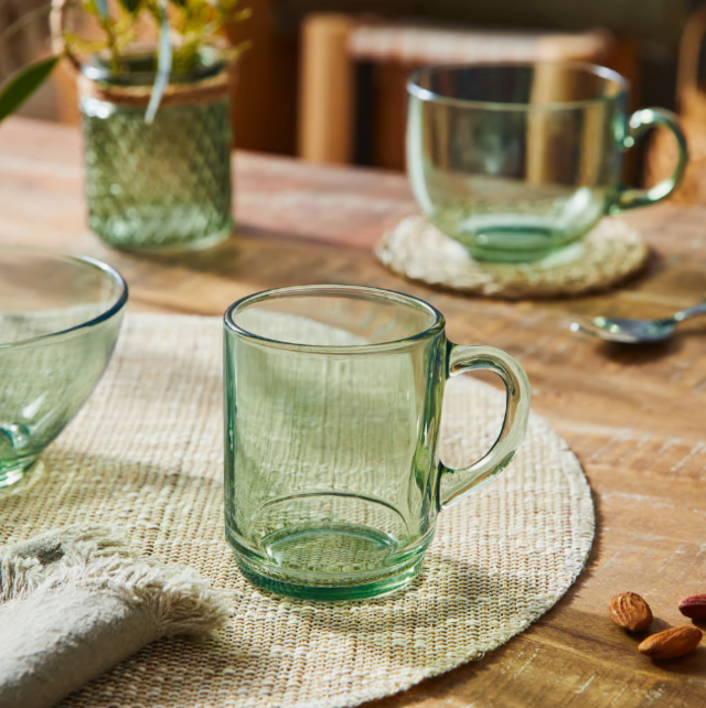 Luminarc Mug 25cl Green Glass Alba