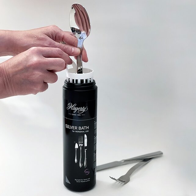 Hagerty Silver Bath - Professional 580 ml - Cleaning bath for Silver Cutlery