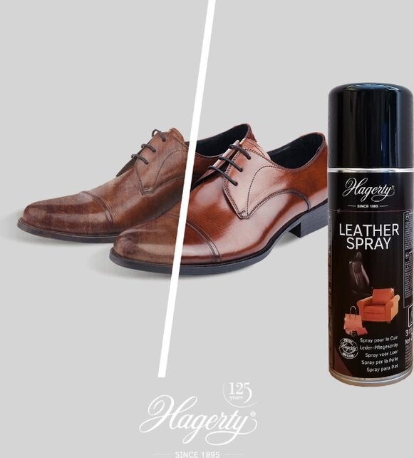 Hagerty Leder Spray 200ml: Reinigende en Voedende Spray voor Leder