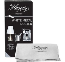 Hagerty Metalen Stofdoek Wit:  Poetsdoek voor stalen en roestvrijstalen voorwerpen