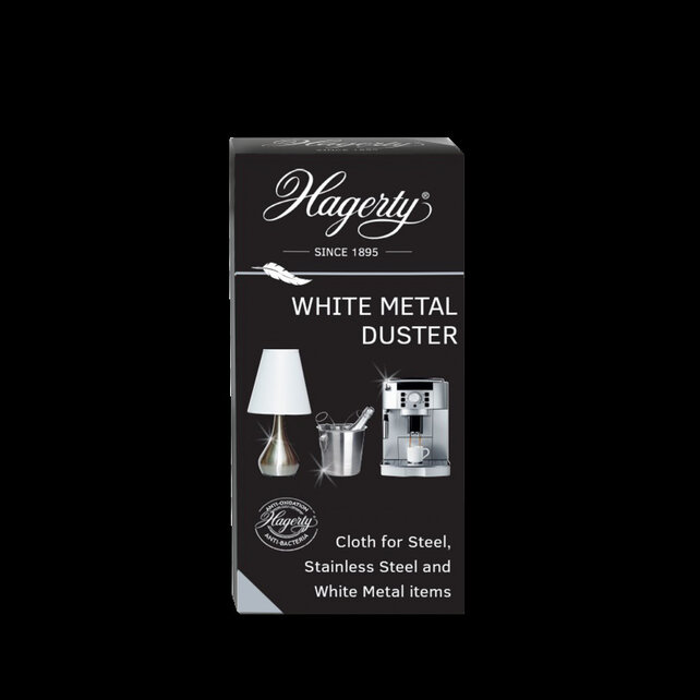 Hagerty White Metal Duster:  Cleaning cloth for steel and stainless steel objects