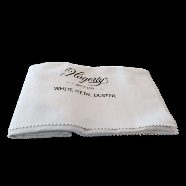 Plumeau en métal blanc