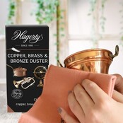 Hagerty Copper Brass and Bronze Duster: cleaning cloth for copper, brass and bronze items