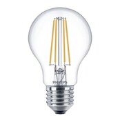 Philips Corepro LEDbulb E27 Birne klar 7W 806lm - 827 Extra Warmweiß | Ersetzt 60 W