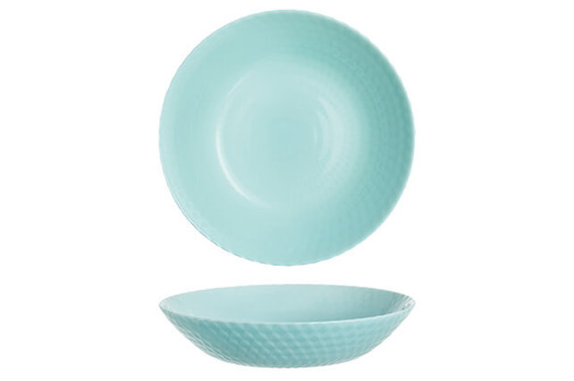 Luminarc Pampille Turkoise Deep Plate Ø20cm - Set of 6