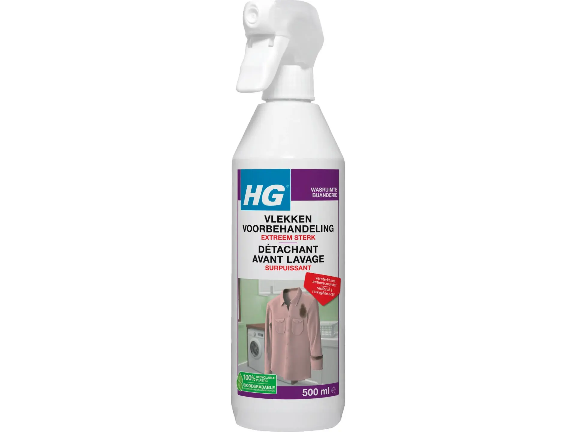 HG Stains And Spots Spray Extra Strong 500ml Bilsen