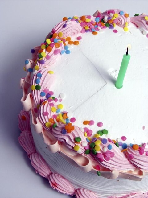 Bougies d'anniversaire Metaltex 24 pièces + 12 supports