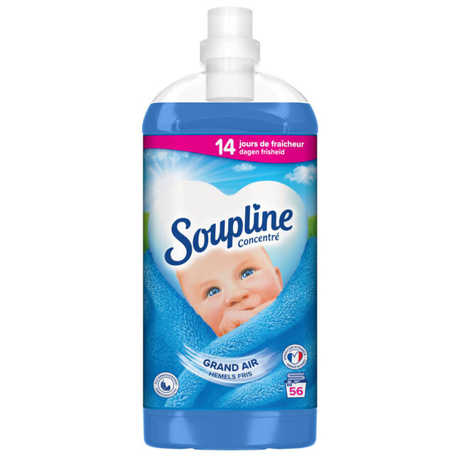 Soupline Weichspüler Heavenly Fresh 1300 ml 56 Ladungen