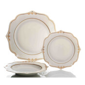 Versailles 18 Piece Dinnerware Set, Service for 6