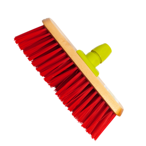 Straatbezem PVC Hout - 30cm