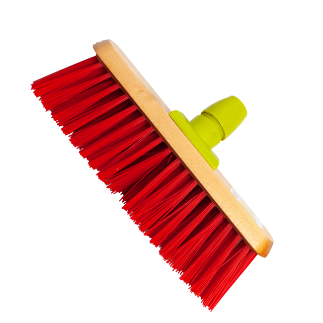 Balai de rue en bois PVC LINEA - 30 cm