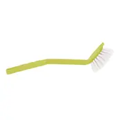 Brosse à Vaisselle Plastique Ronde - Rouge ou Vert Olive