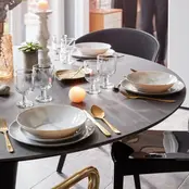 Luminarc Servies Set Diwali Granit  Marmer 18-delig