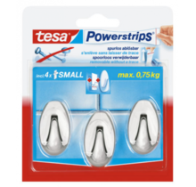 Tesa Powerstrips® Haken Small Ovaal - 3 Stuks