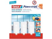 Tesa® Powerstrips Crochet autocollant S - 3 pièces
