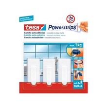 Zelfklevende Haak Wit - 3 Stuks