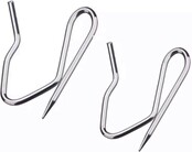 Curtain hook Plug-in hook Large Metal