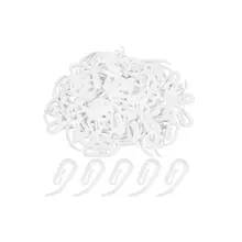 Curtain Hooks Shell Hooks Heavy 50 Pcs.