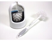 Ensemble de toilette Linea Softwise : Brosse WC avec support