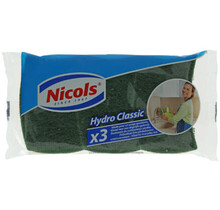 Nicols Hydro Classic Scouring Sponge 3 pieces