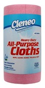 Cleno Heavy Duty All-Purpose Cloths - 40 Cloths