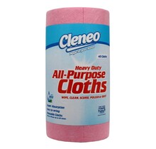 Cleno Heavy Duty All-Purpose Cloths - 40 Cloths