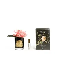 Cote Noire Perfumed Natural Touch Single Rose - Black - White Peach - GMRB05