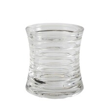 Teelichthalter aus Glas – Transparenter Wachshalter