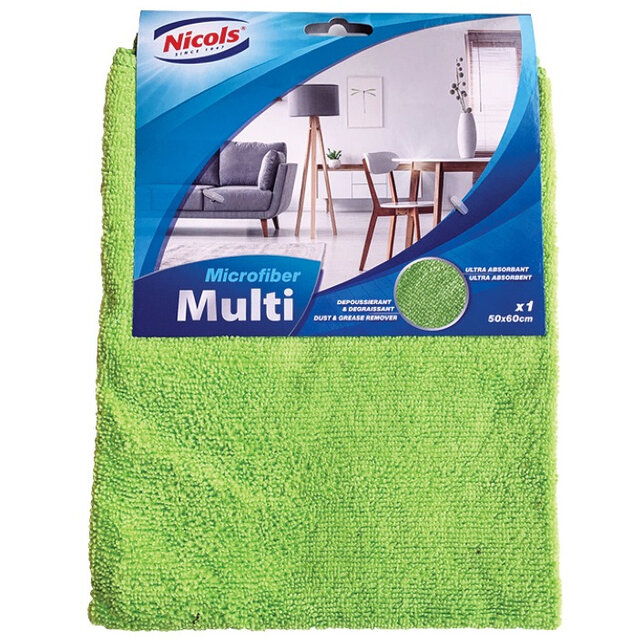 Nicols Mikrofaser-Bodentuch Multi 50 x 60 cm