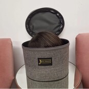 Wig Travel Head With Storage Box Set Lightweight For Travel