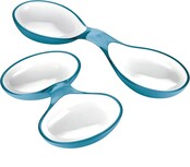 Guzzini Chip & Dip Bowl 2 Pcs - Blue Vintage Collection