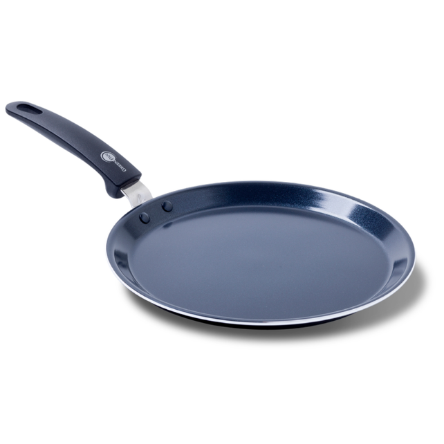 GreenPan Pancake Pan Essentials - Noir - ø 24 cm - Revêtement antiadhésif en céramique