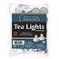 Unscented Tea Lights - 50 Pieces