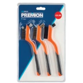 Premion Clean Brush Set -  3 Pcs