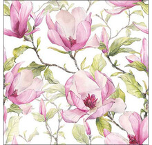 Serviettes Ambiente Blooming Magnolia Mix