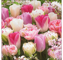 Ambiente Napkins Pink Tulips Mix